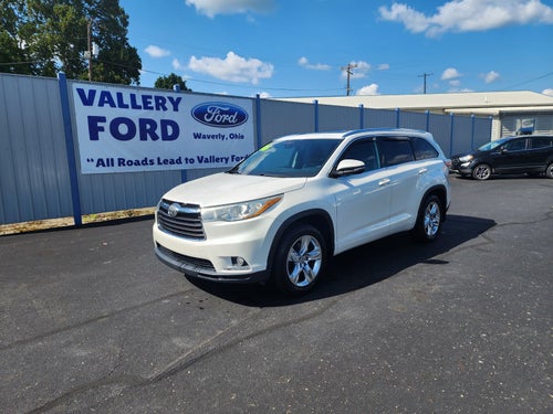 2016 Toyota Highlander Limited Platinum V6