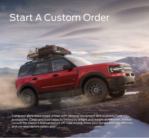 Start a custom order | Vallery Ford in Waverly OH